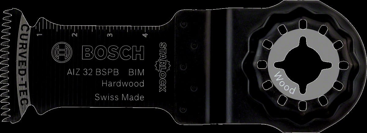 Bosch - Starlock - AIZ 32 BSPB - BIM Sert Ahşap İçin Daldırmalı Testere Bıçağı 5'li