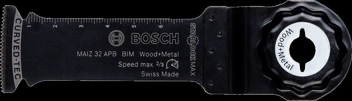 Bosch - Starlock Max - MAIZ 32 APB - BIM Ahşap ve Metal İçin Daldırmalı Testere Bıçağı 1'li