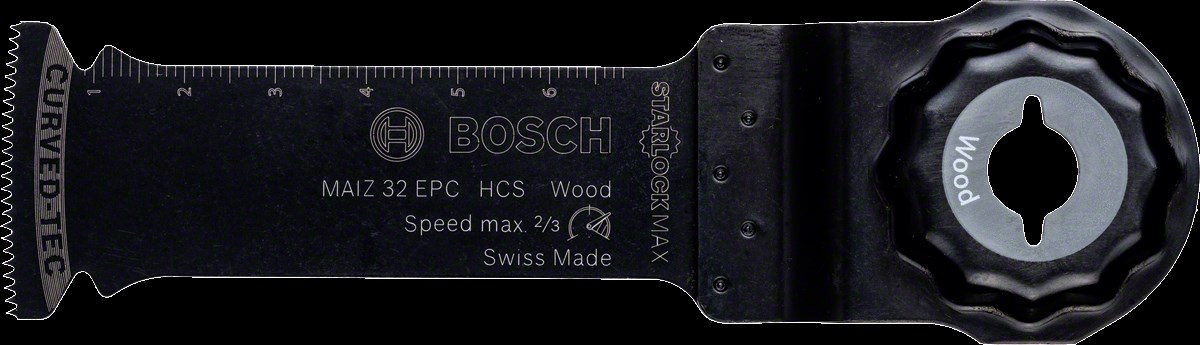 Bosch - Starlock Max - MAIZ 32 EPC - HCS Ahşap İçin Daldırmalı Testere Bıçağı 10'lu