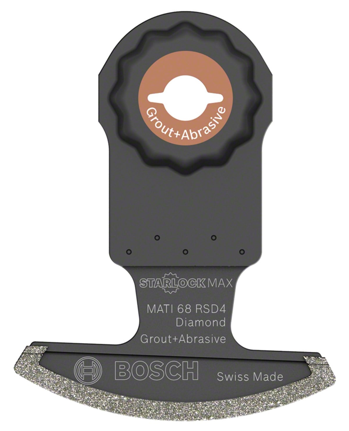 Bosch - Starlock Max - MATI 68 RSD4 - Elmas RIFF Zımpara Uçlu Segman Testere Bıçağı 40 Kum Kalınlığı 10'lu