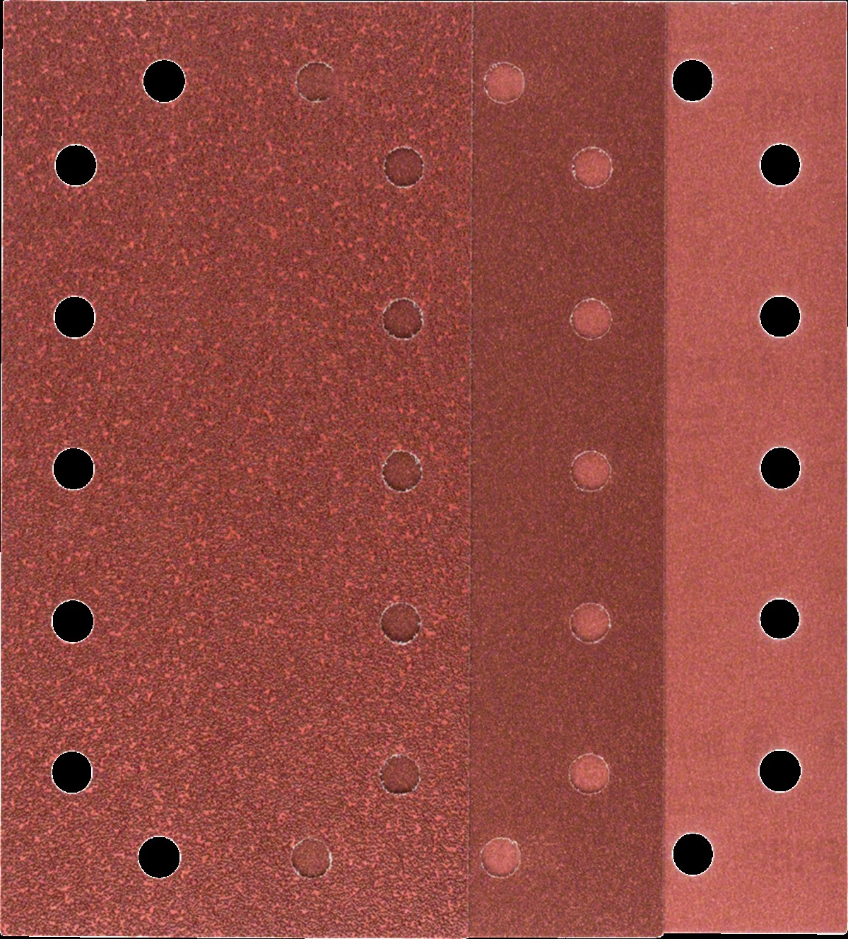 Bosch - Titreşimli Zımpara Kağıdı 10'lu Set, 115 x 230 mm 60/120/180 Kum 14 Delik