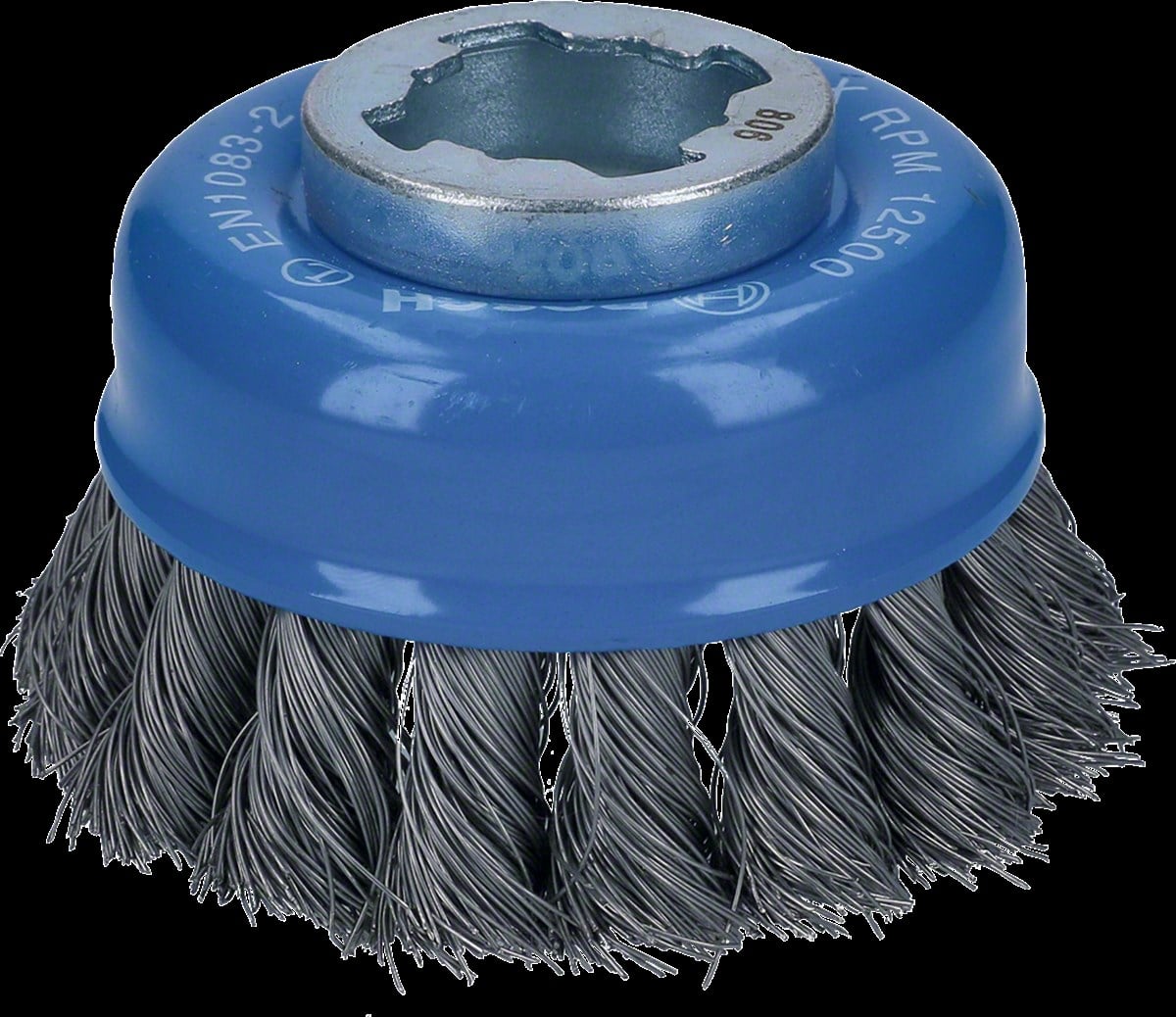 Bosch - X-LOCK - Heavy Serisi Metal İçin Burgulu Tel Fırça 75*0,35 mm