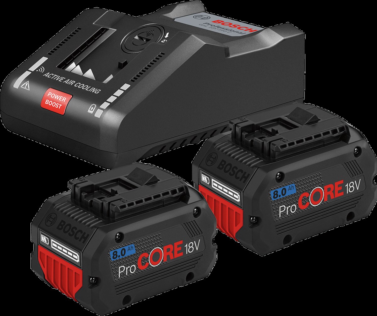 Bosch Professional 18V ProCORE Akü Şarj Cihazı Seti