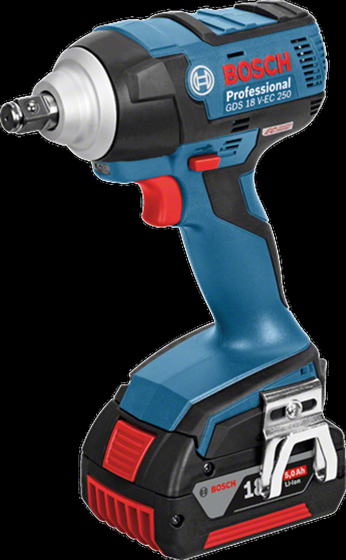 Bosch Professional GDS 18 V-EC 250 5,0 Ah Darbeli Somun Sıkma - L-boxx Çantalı