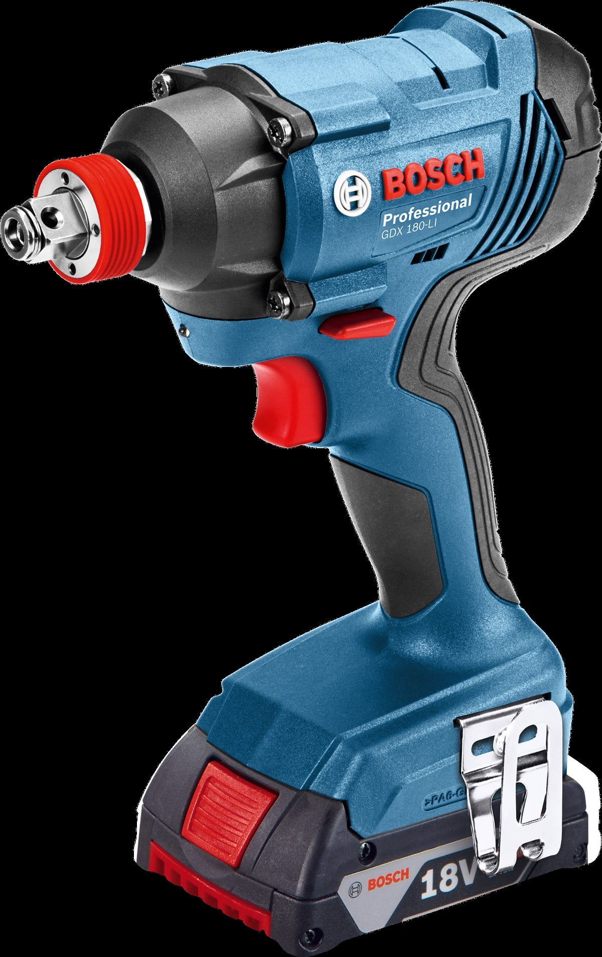 Bosch Professional GDX 180-LI 3,0 Ah Çift Akülü Darbeli Somun Sıkma - Kömürsüz Motor