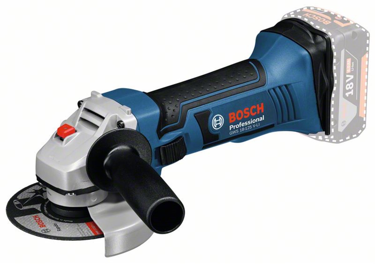 Bosch Professional GWS 18-125 V-LI Solo Makine
