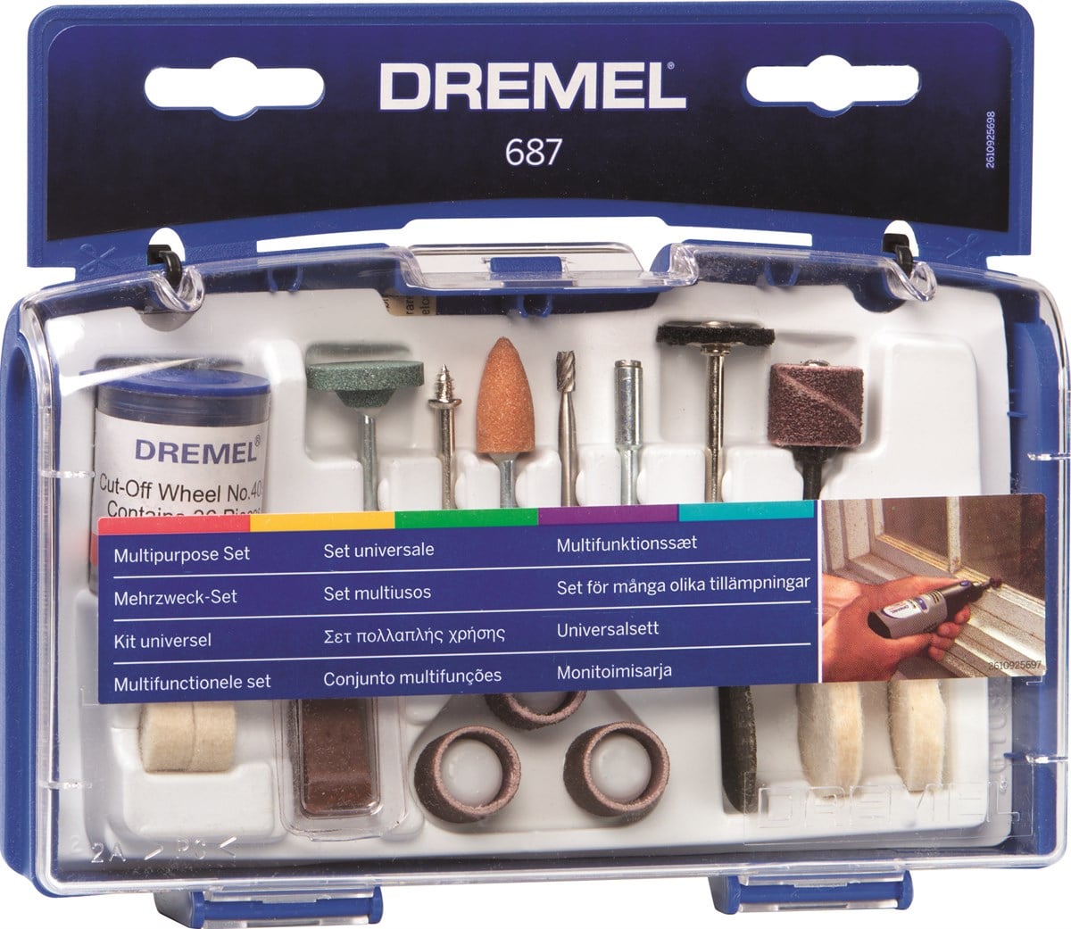 DREMEL® Çok amaçlı set (687)