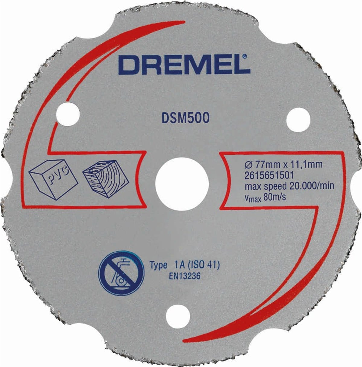 Dremel DSM20 Çok Amaçlı Karpit Kesme Diski (DSM500)