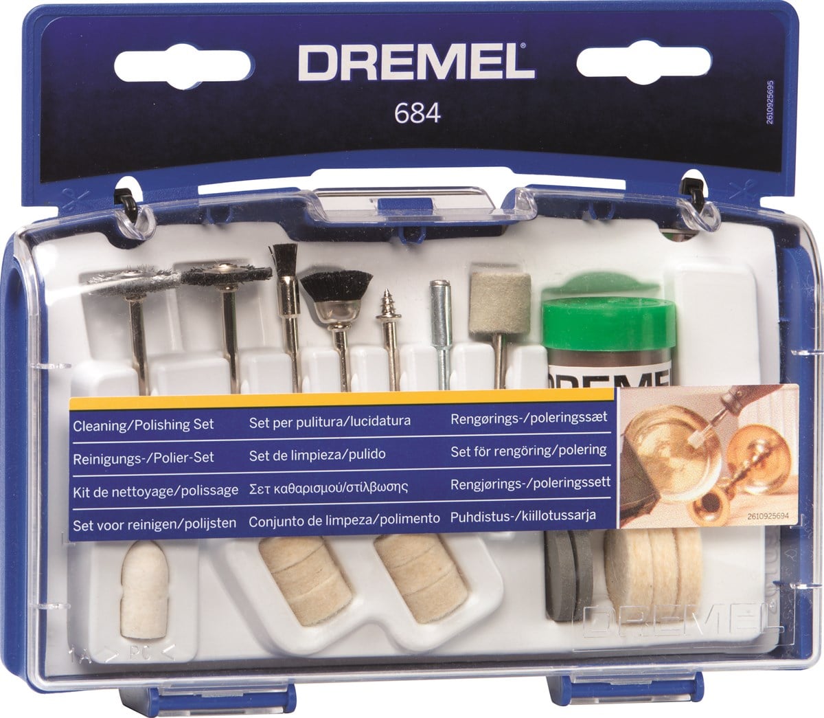 DREMEL® Temizleme / parlatma seti (684)