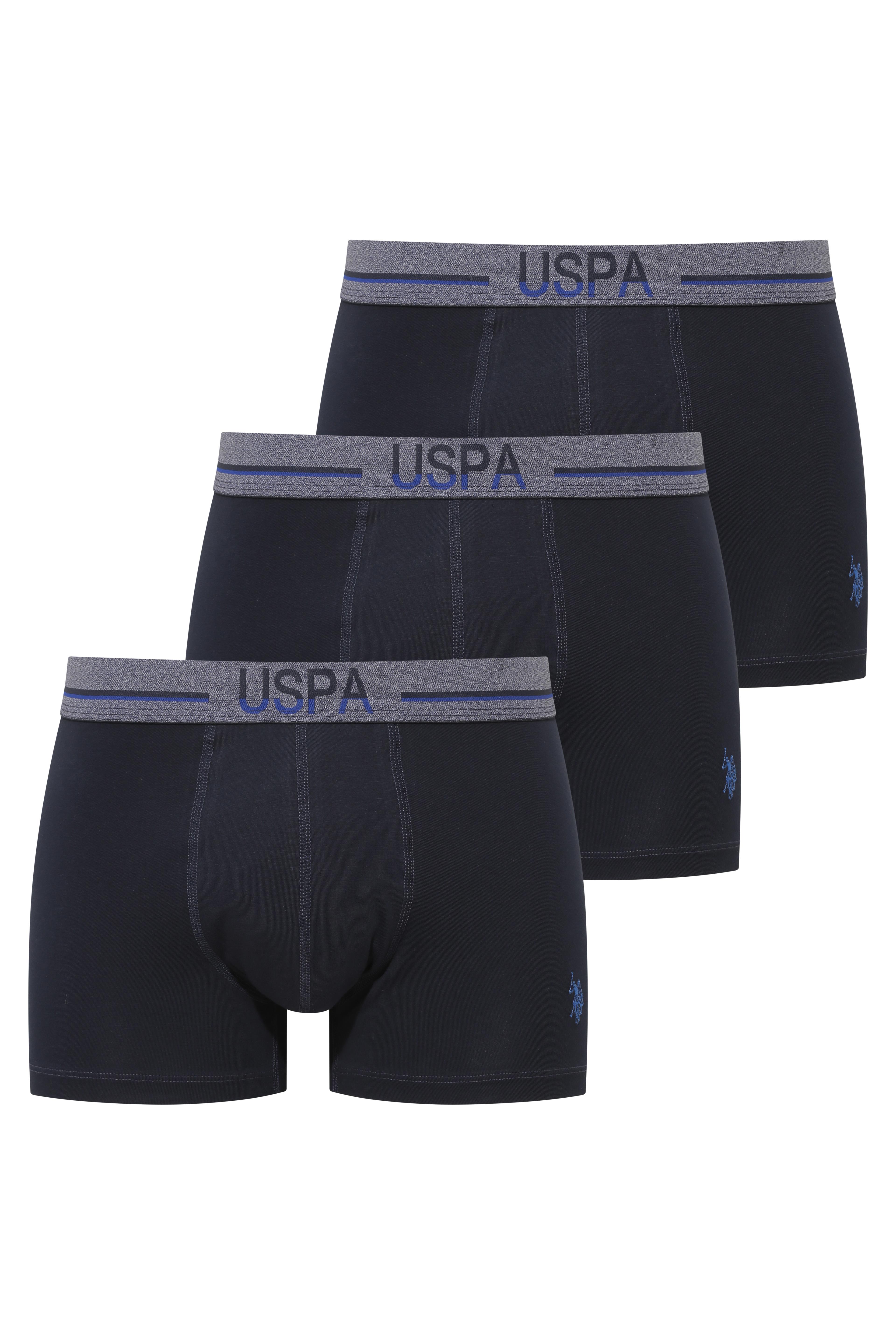  Erkek Lacivert 3 lü Boxer  - US.01.80586 240