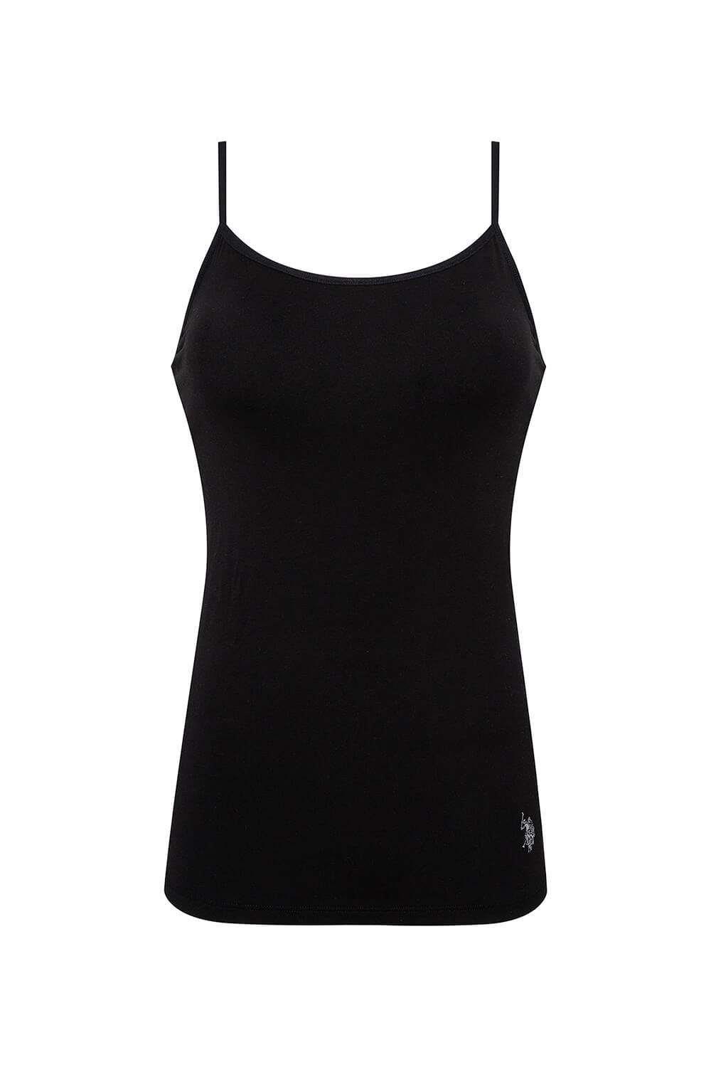 U.S. Polo Assn. Kadın Siyah Atlet  - US.01.60001.INT 140
