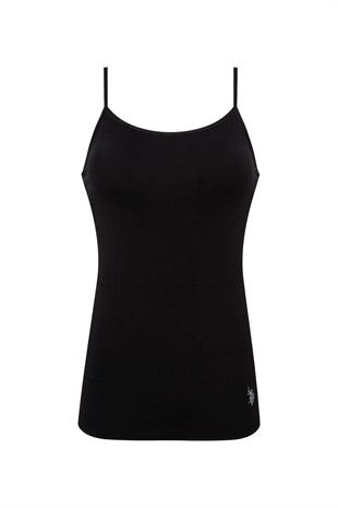 U.S. Polo Assn. Kadın Siyah Atlet  - US.01.60001.INT 140