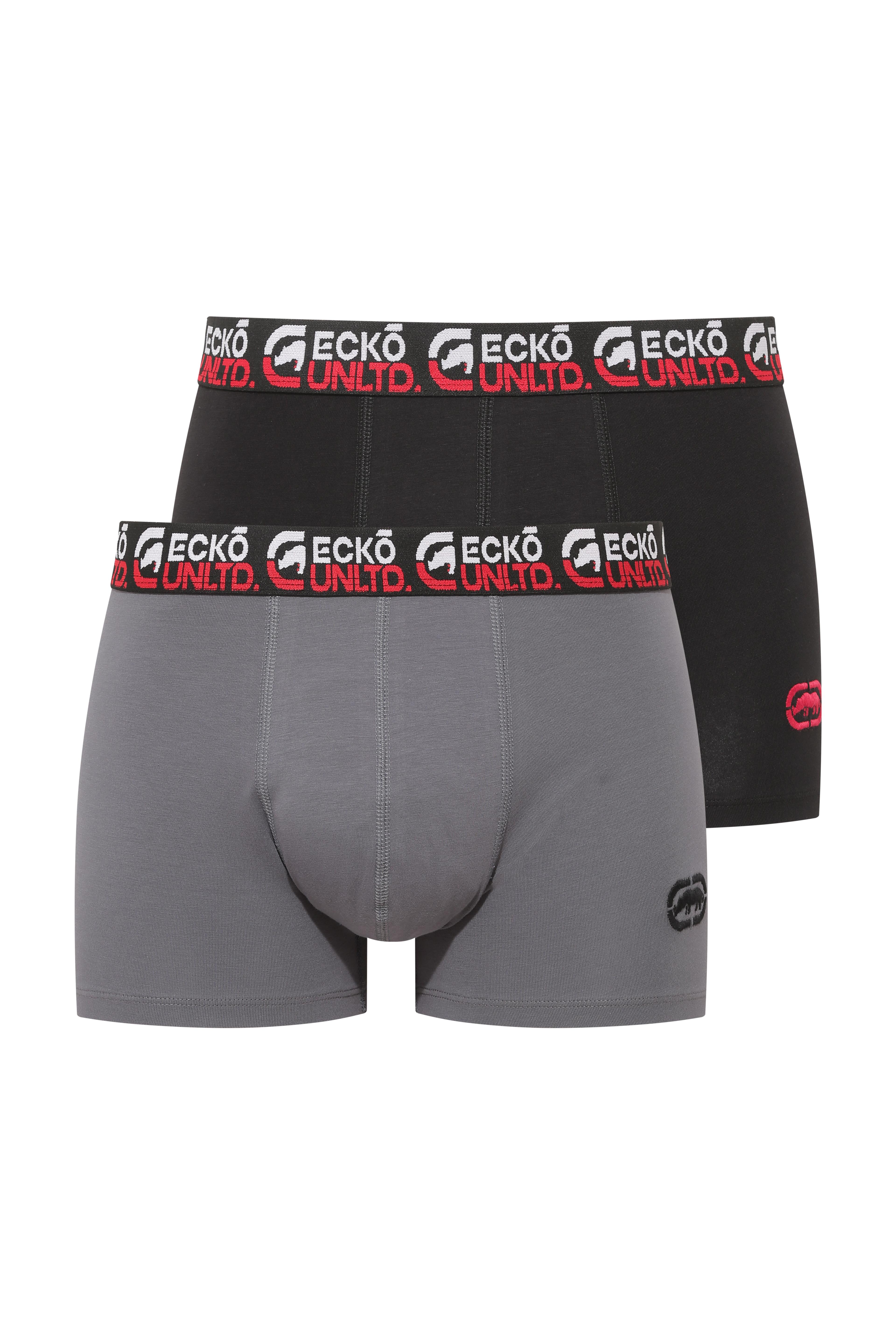 Ecko Siyah - Antrasit 2'li Boxer - ECKO.01.40004 550