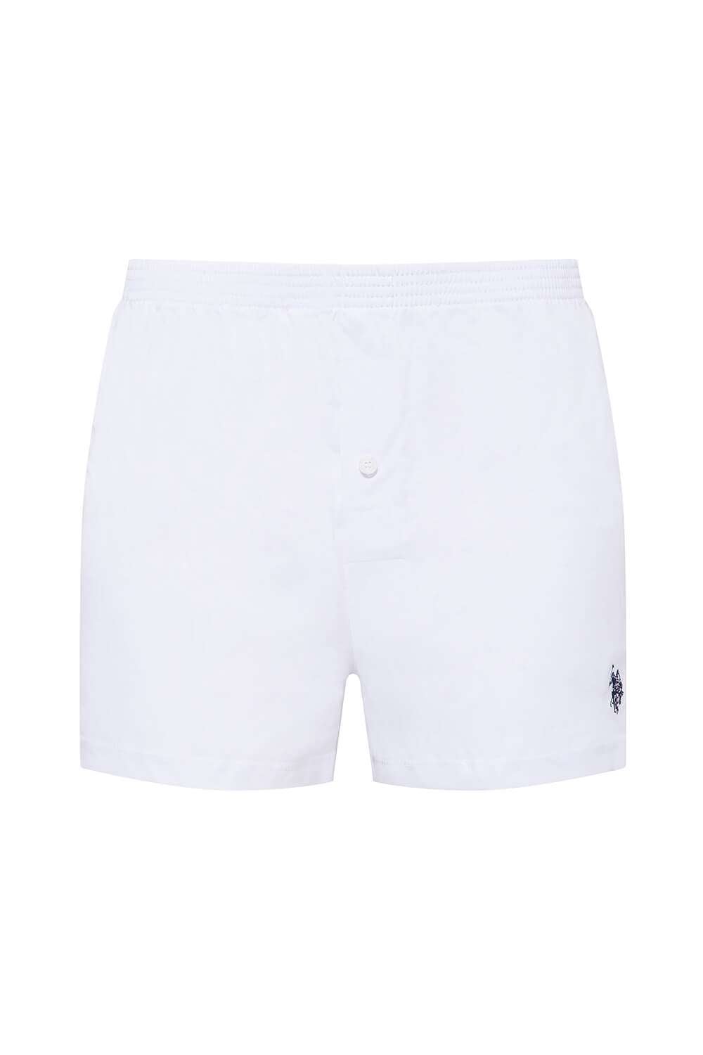 U.S. Polo Assn. Erkek Beyaz Boxer Şort