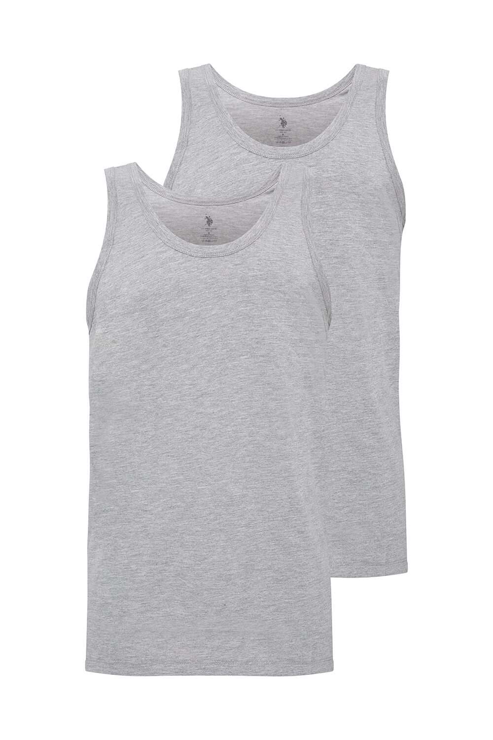 U.S. Polo Assn. Erkek Gri Melanj 2 Li Atlet