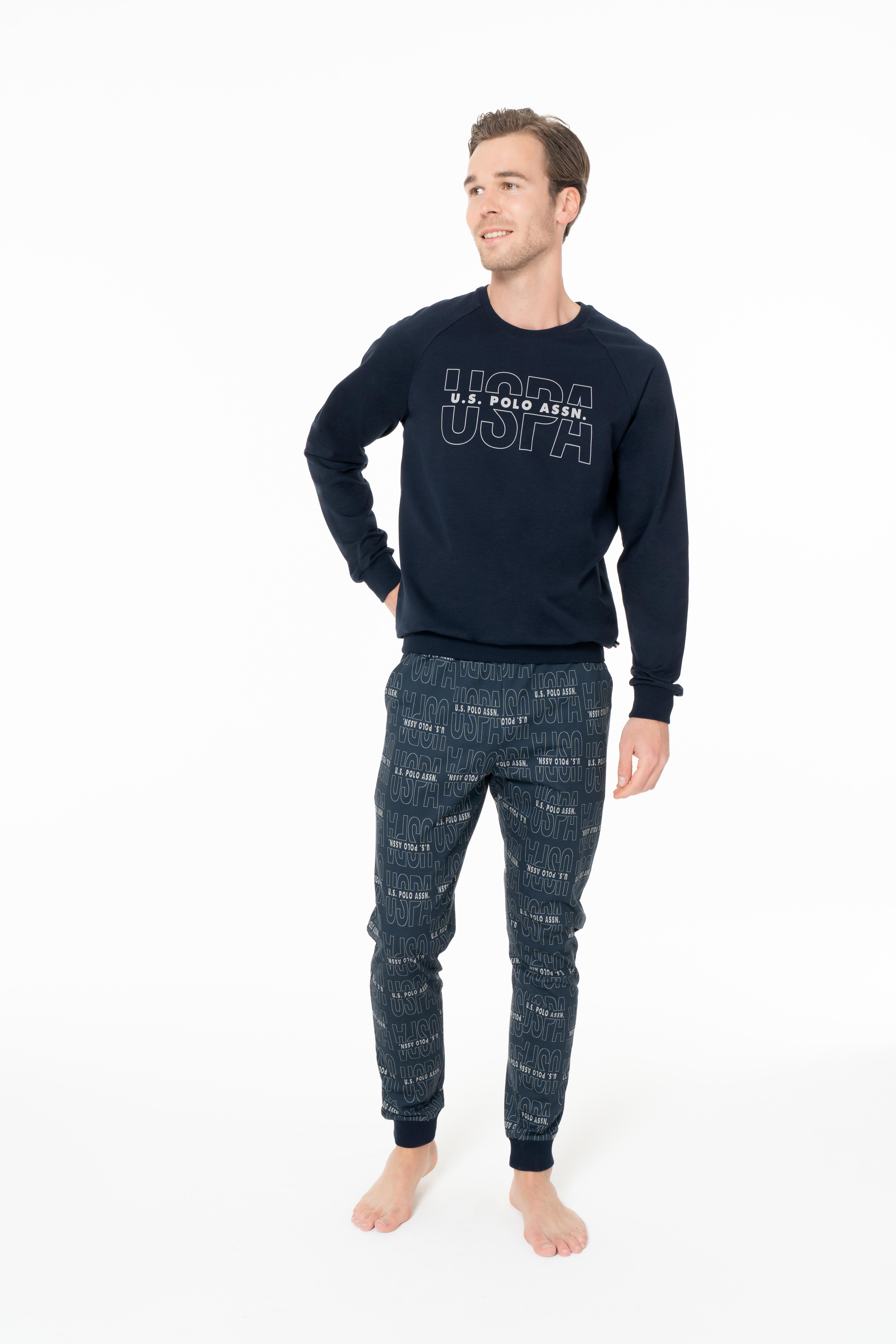 U.S. Polo Assn. Erkek Lacivert Ev Giyim  - US.01.18968.26K 240