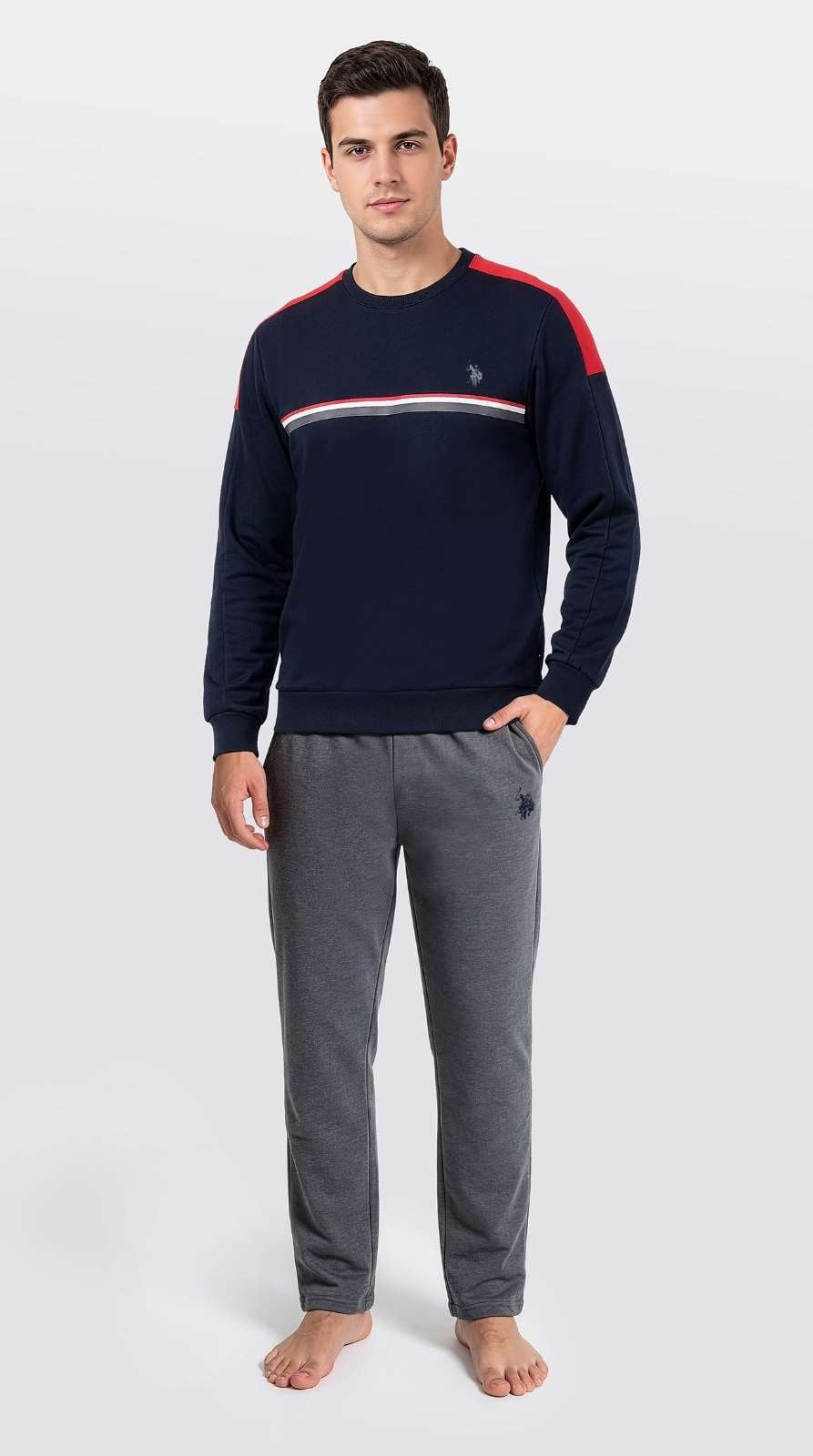 U.S. Polo Assn. Erkek Lacivert Ev Giyim  - US.01.19061.26K 240