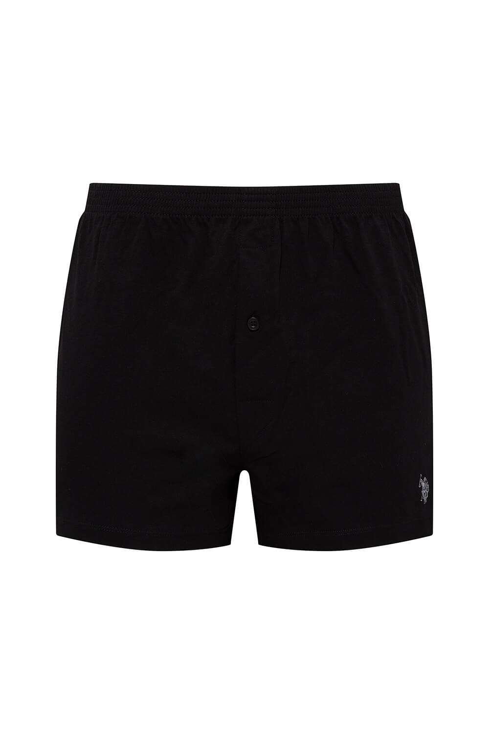 U.S. Polo Assn. Erkek Siyah Boxer Şort