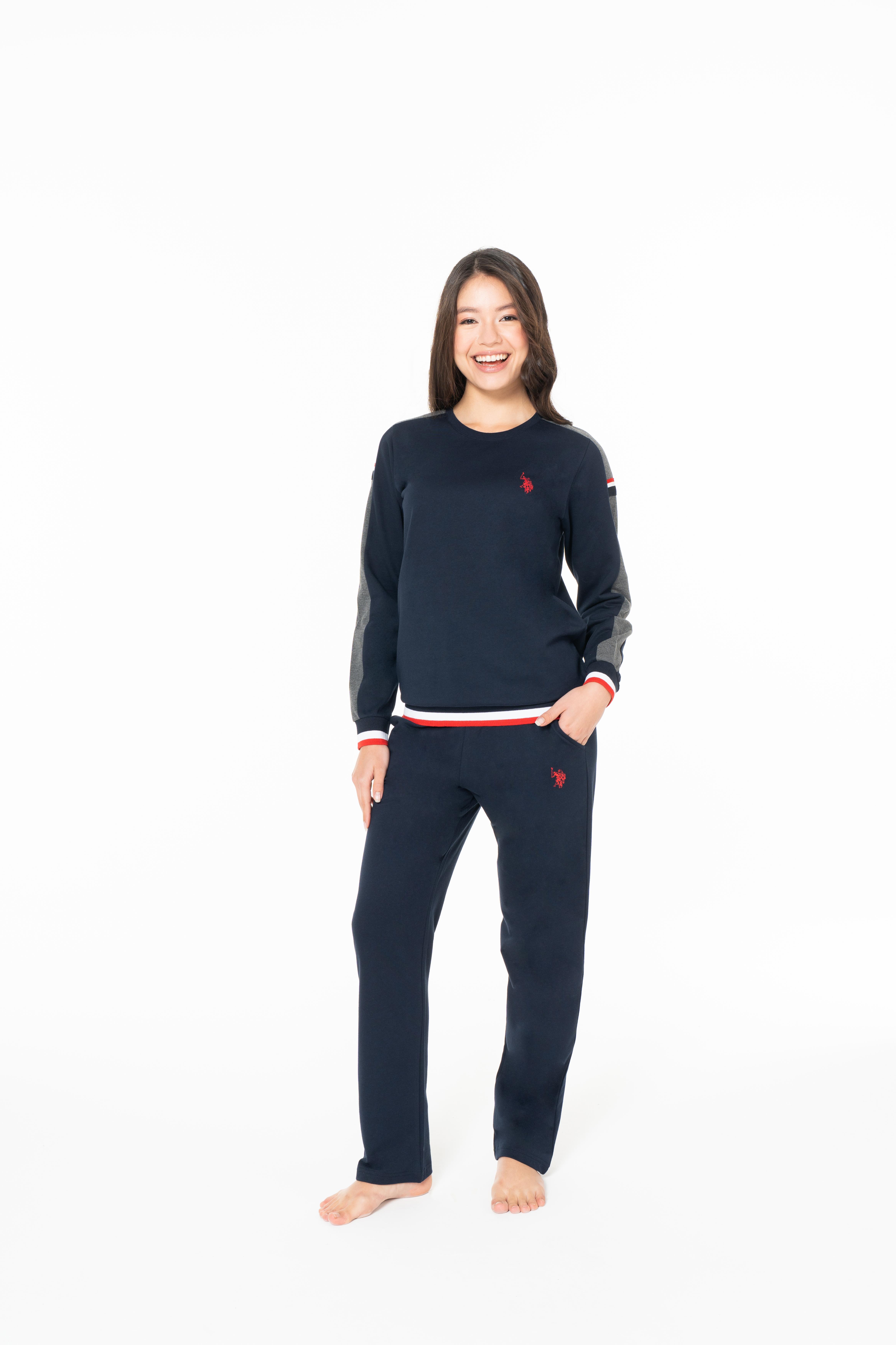 U.S. Polo Assn. Kadın Lacivert Battal Ev Giyim  - US.01.20116-B.26K 240