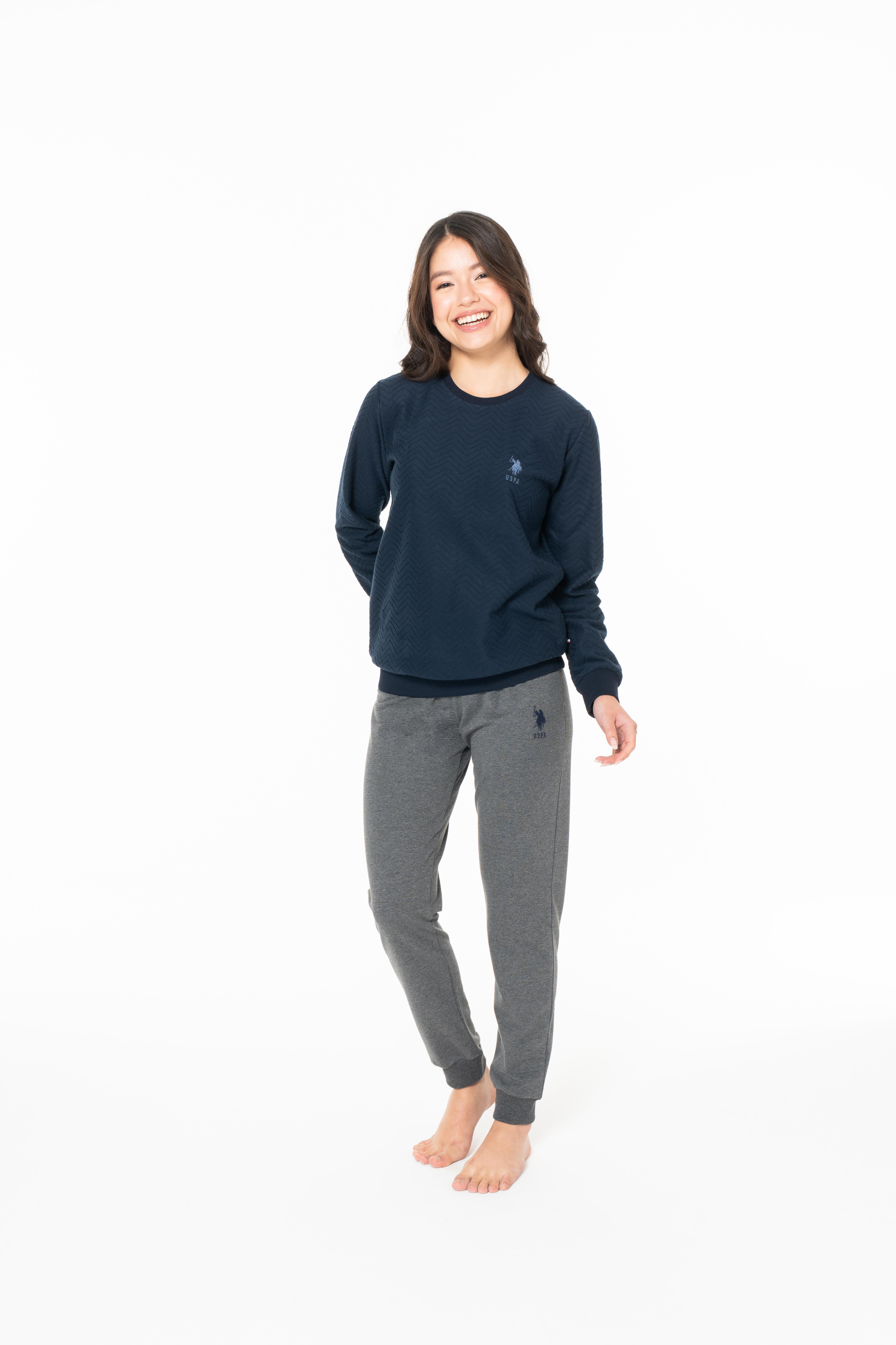 U.S. Polo Assn. Kadın Lacivert Ev Giyim  - US.01.20125.26K 240