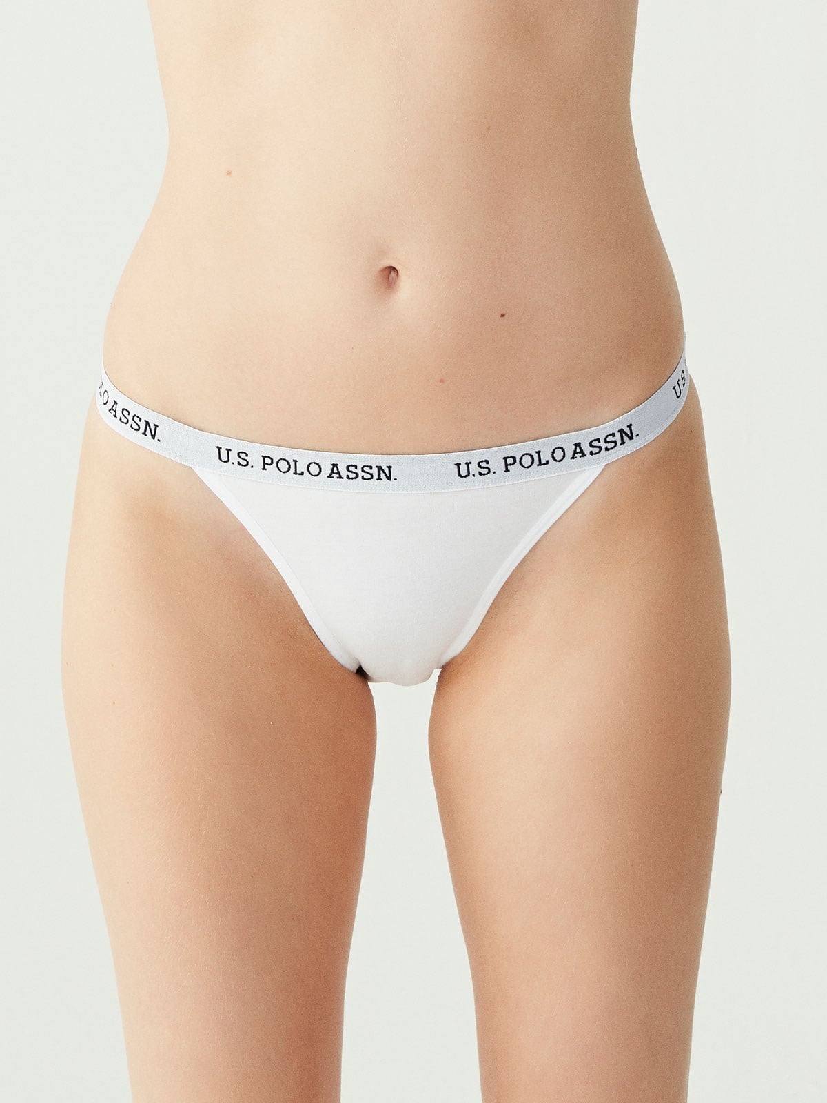 USPA Kadın Lacivert - Fuşya - Beyaz 3 LÜ Slip - US.01.66114 436