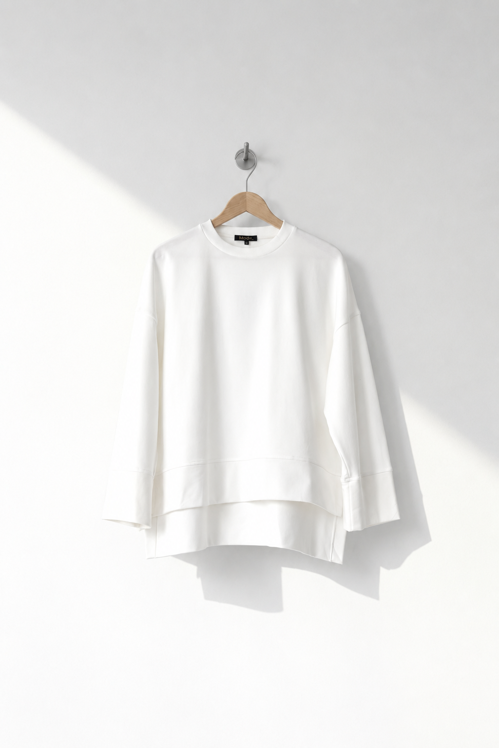 Oversize Sweat Beyaz