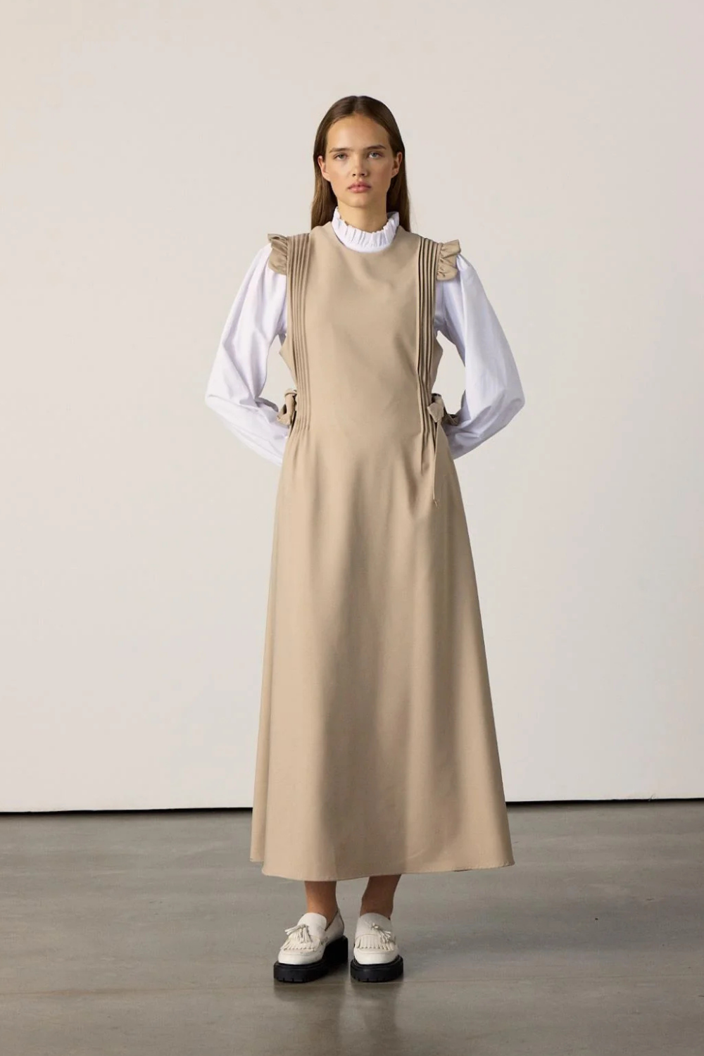 Gömlekli Elbise Taş