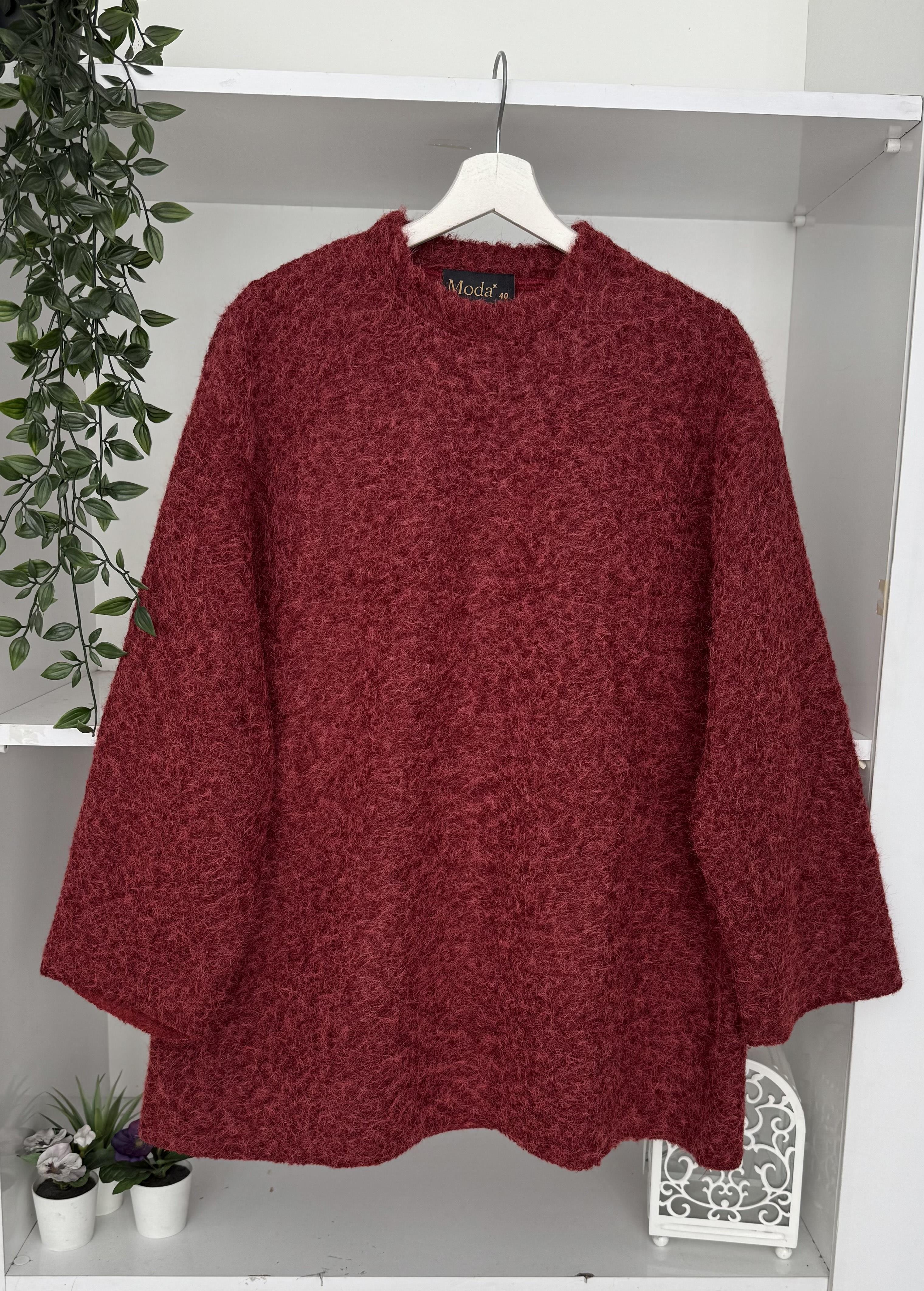 İnce Kaşe Kazak Bordo