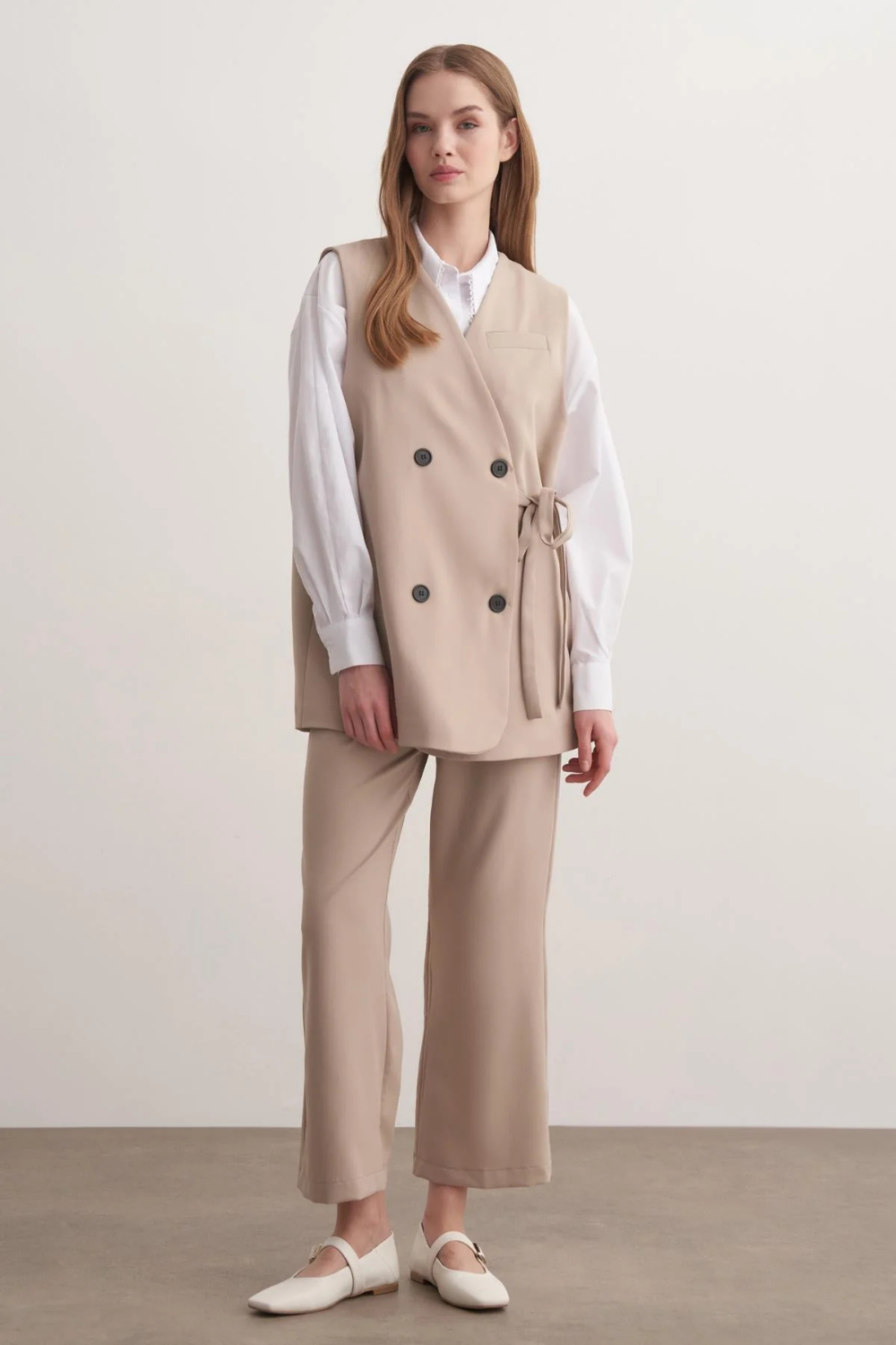 Monica Yelekli Takım Taş