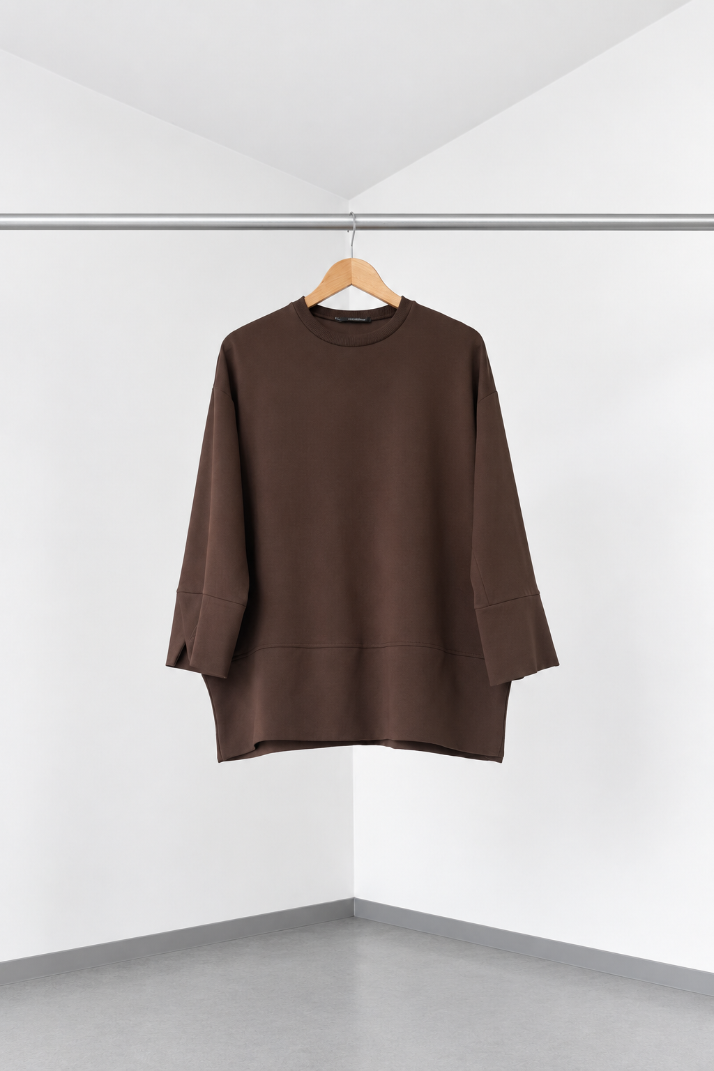 Oversize Sweat Kahverengi