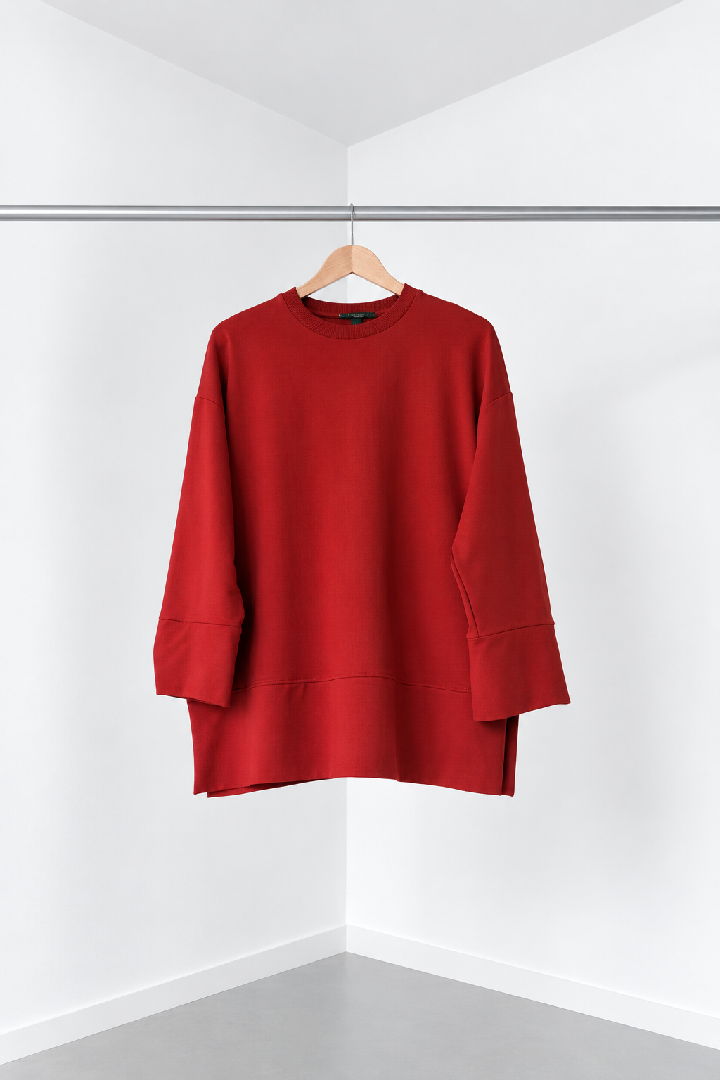 Oversize Sweat Kırmızı