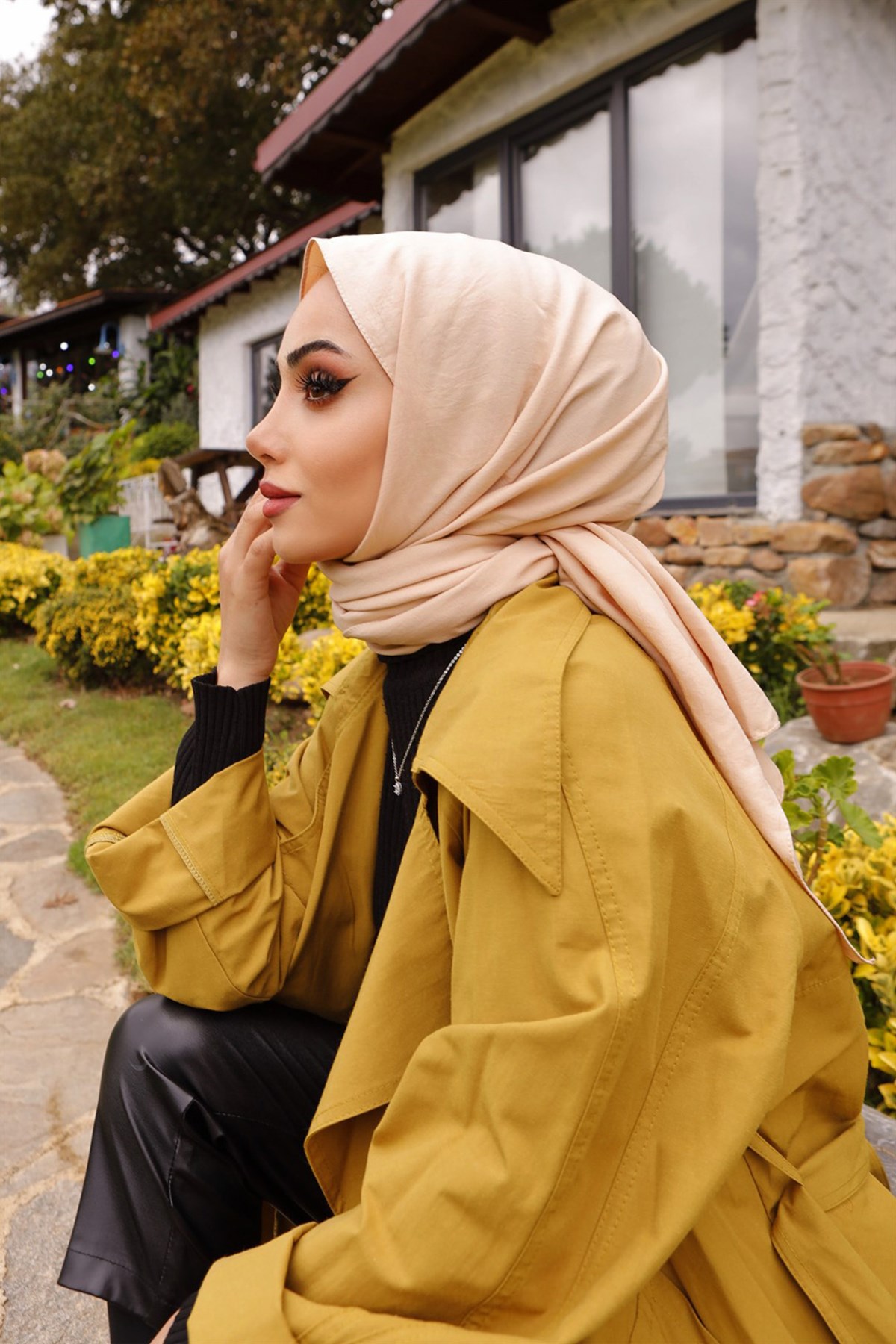 Vesta Pamuk Şal Taş