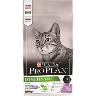 Pro Plan Sterilised Kısırlaştırılmış Tavuk Ve Hindi Etli Kedi Maması 1,5 kg