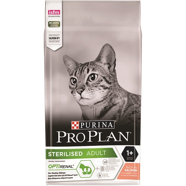Pro Plan Sterilised Kısırlaştırılmış Somonlu Kedi Maması 3 kg
