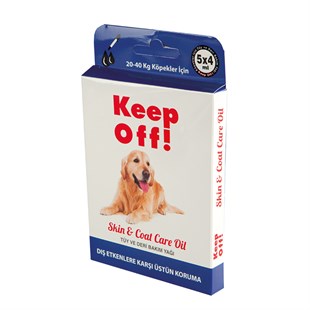 Keep Of Plv034 4 ml 20-40 kg Köpekler İçin Tüy Deri Bakımı