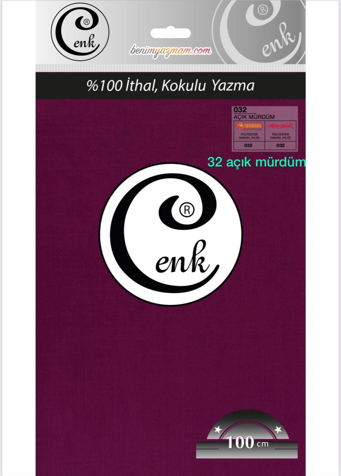 3001 Cenk 100 Cm Düz Poşetli Yazma