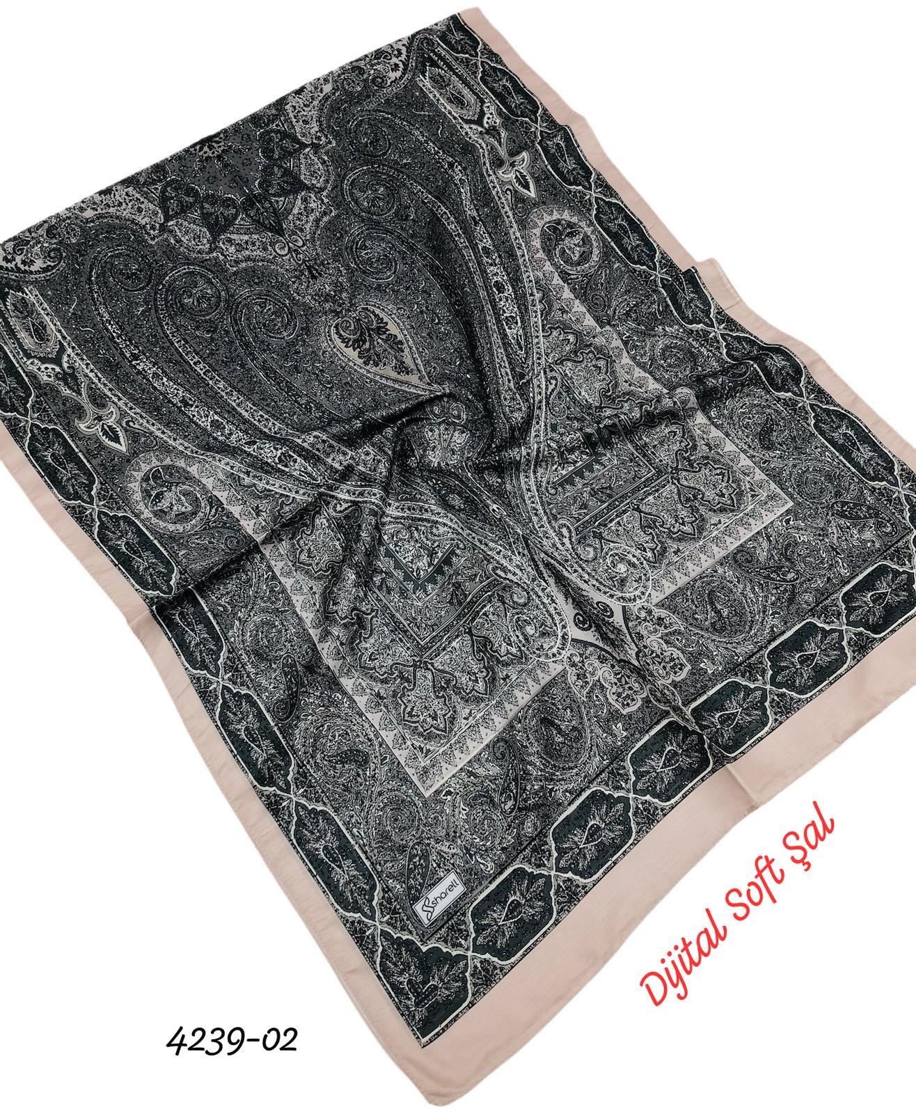 4239 Dijital Soft Şal