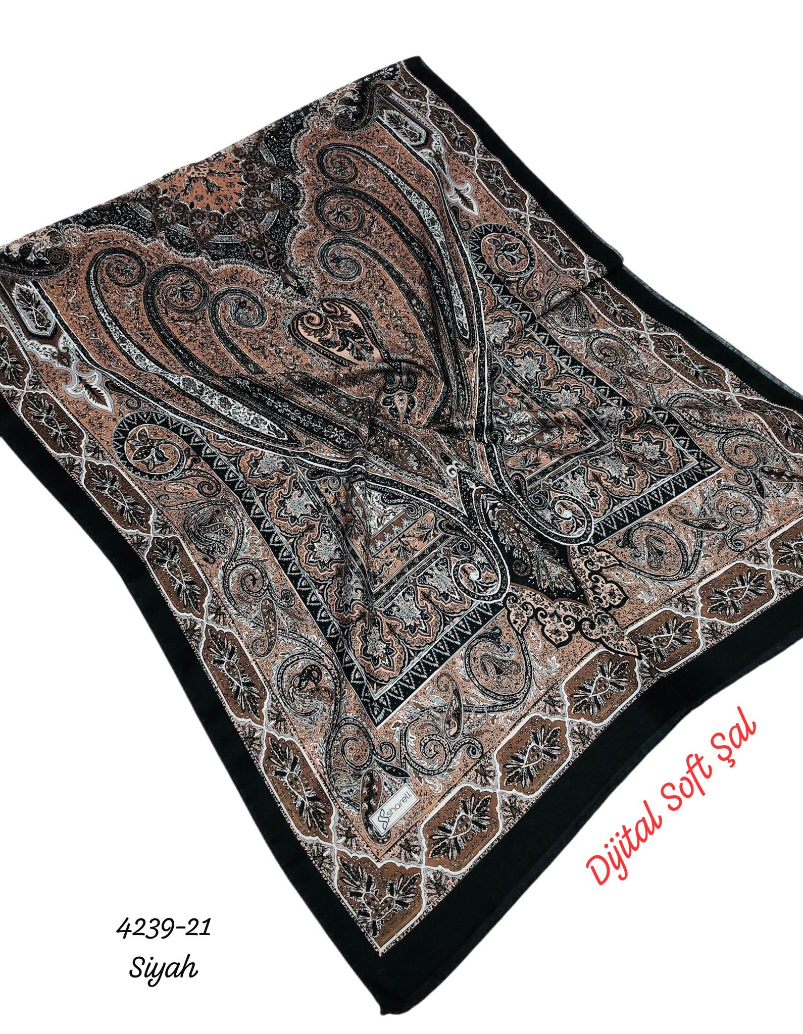 4239 Dijital Soft Şal