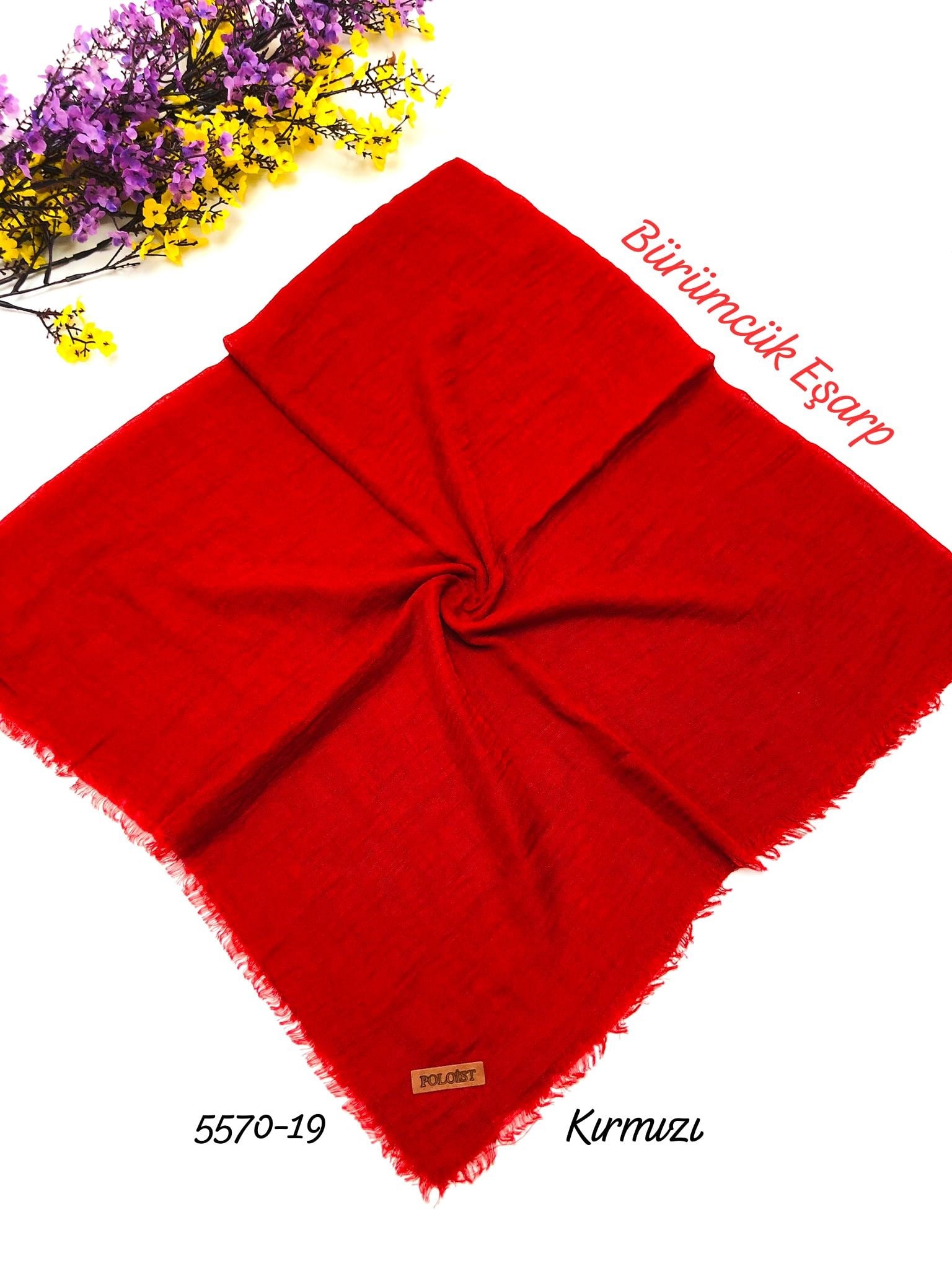 5570 Polist Bürümcük Eşarp