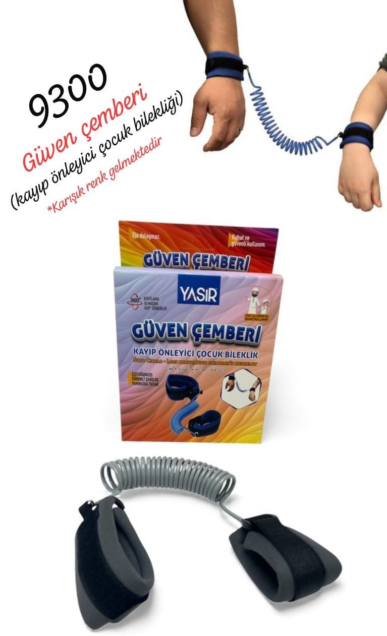 9300 Güven Çemberi (Kayıp Önleyici Çocuk Bilekliği)