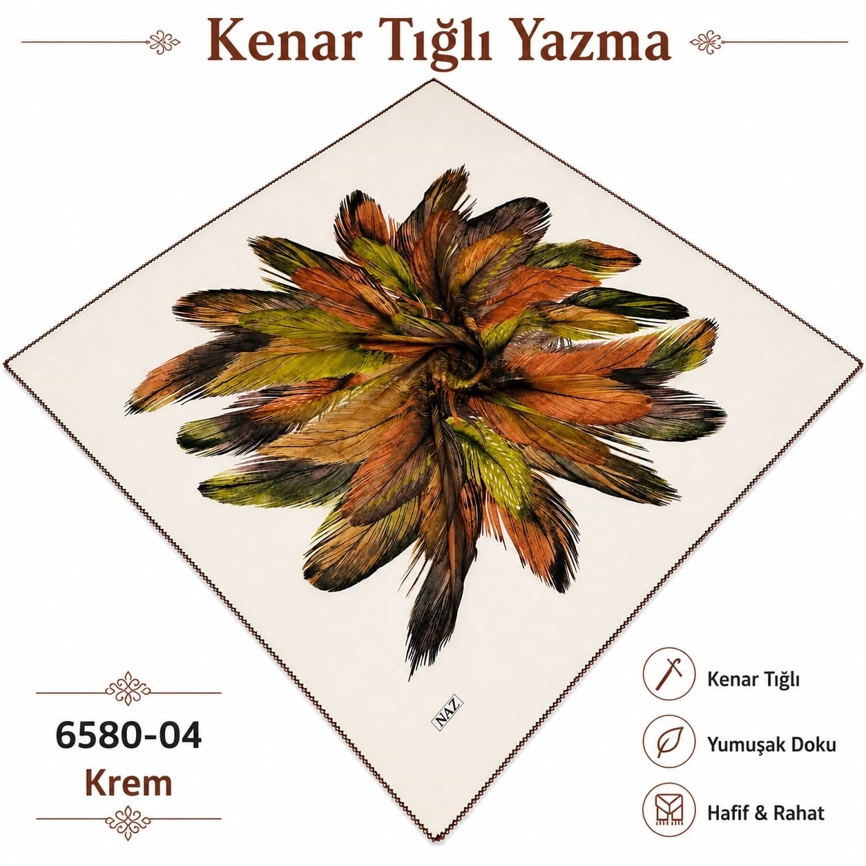 Kenar Tığlı Yazma