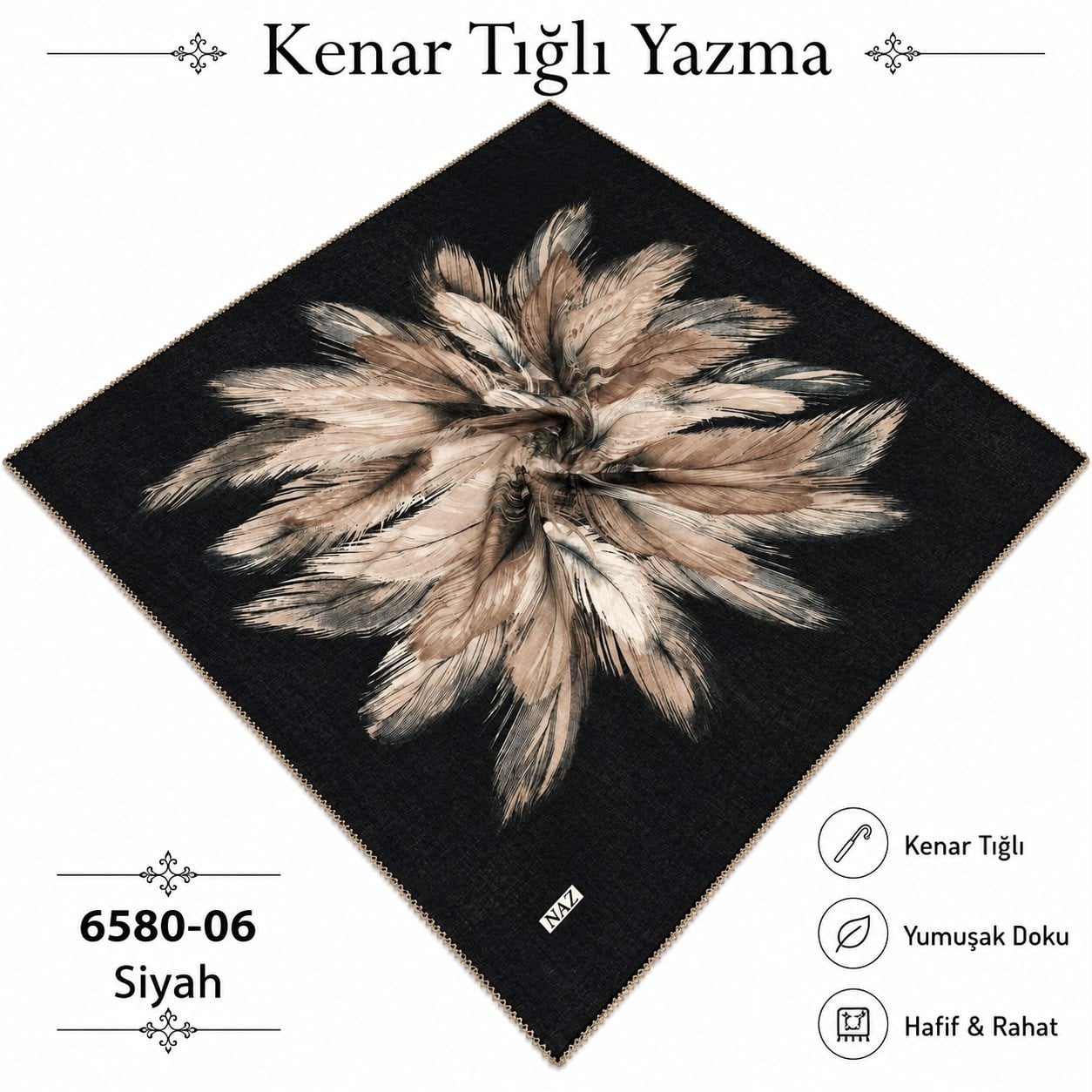 Kenar Tığlı Yazma