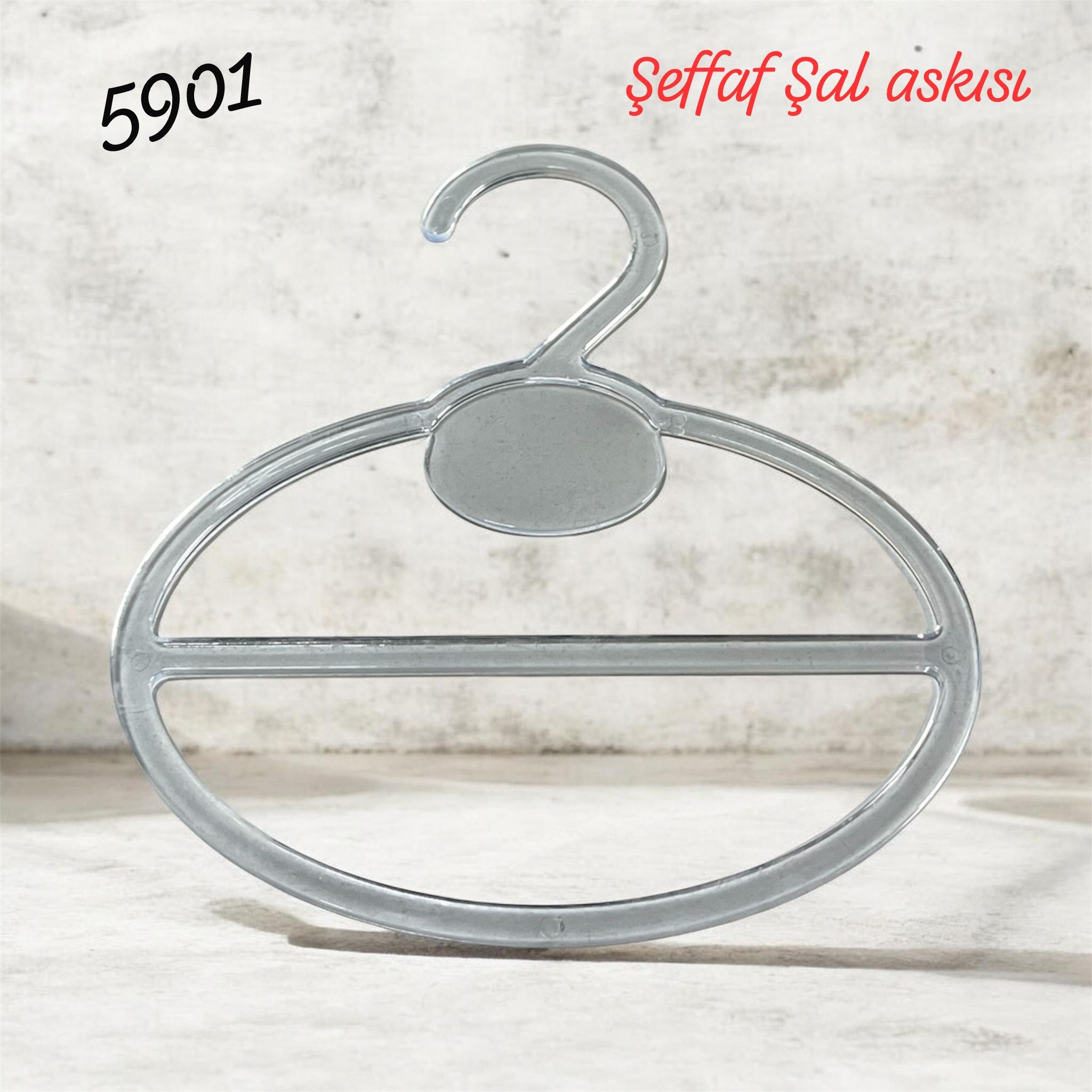 Şeffaf Şal Askısı