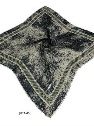 5711 Flamlı Pamuk Eşarp