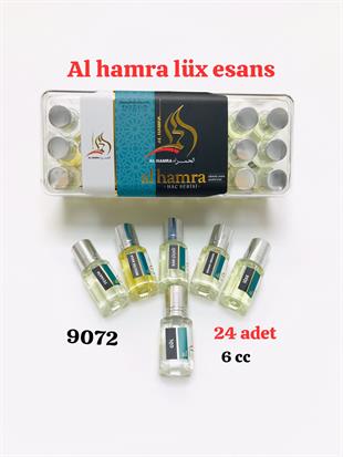 9072 Al Hamra Lüks Esans 24'lü