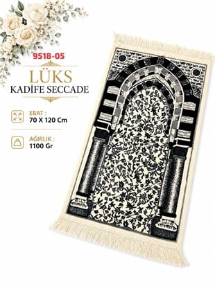 Kaliteli Kadife Seccade