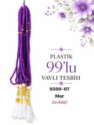 Plastik Vavlı Tesbih