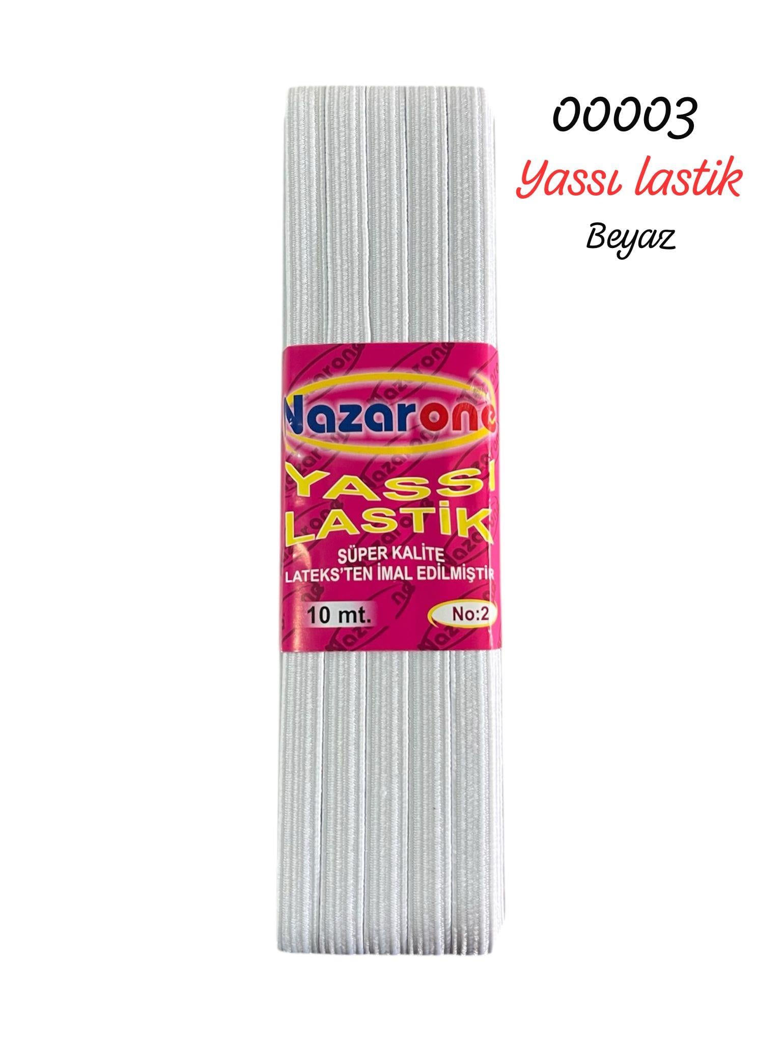 00003 Yassı Lastik No 2 - 10 Mt