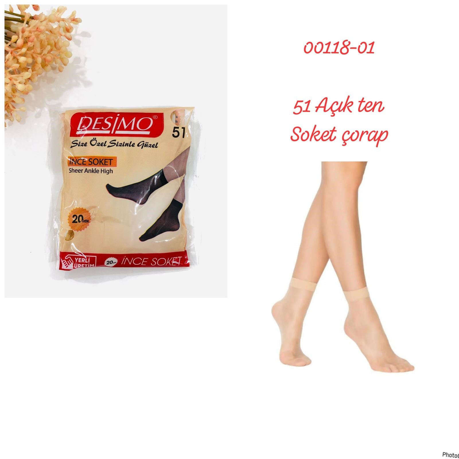 00118 Soket Çorap