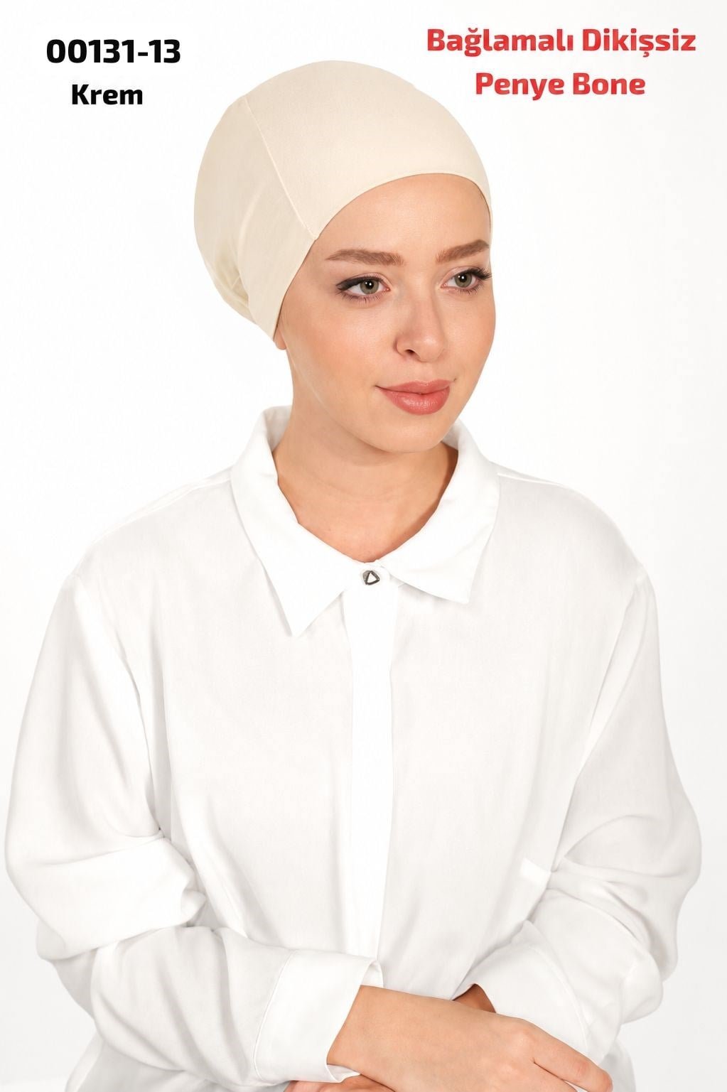 00131 Dikişsiz Penye Bone Bağlamalı